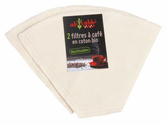 Filtres à café coton bio - 1