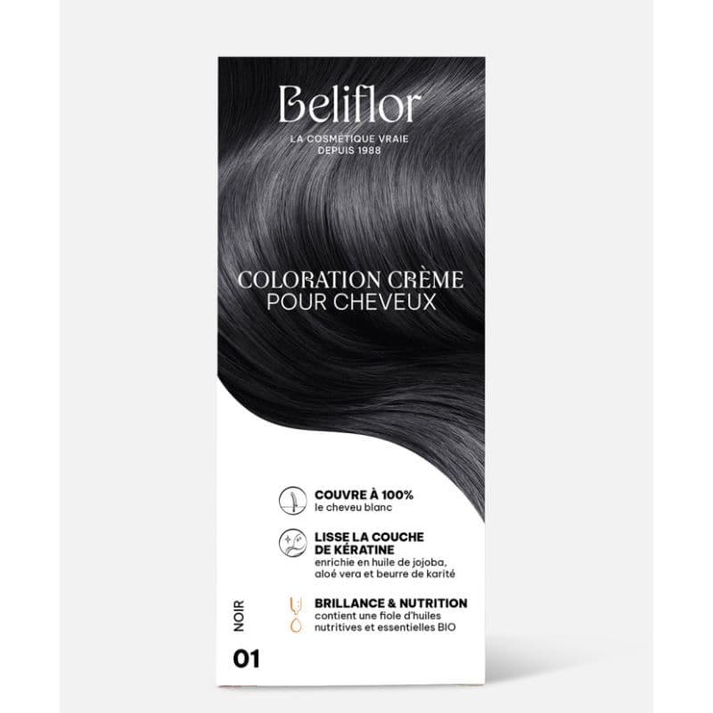 BELIFLOR -- Coloration 01 noir 135ml
