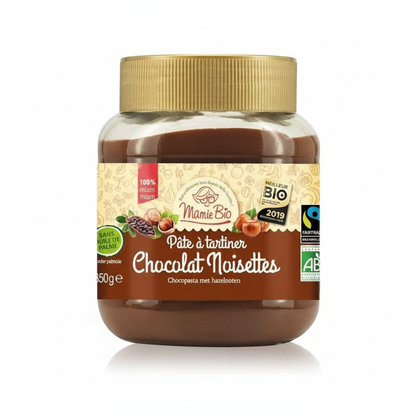 MAMIE BIO -- Pate a tartiner noisettes et cacao 350g