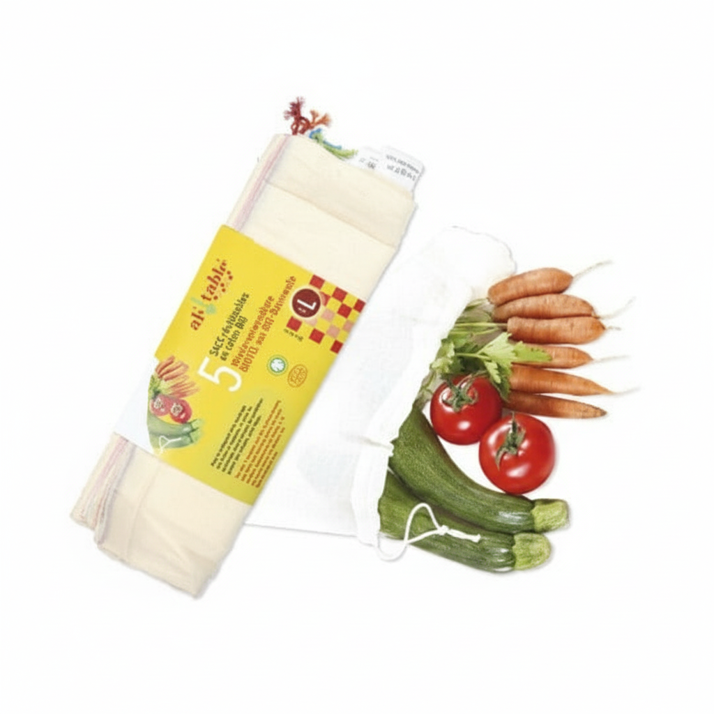 AH TABLE -- Lot de 5 sacs taille "l"