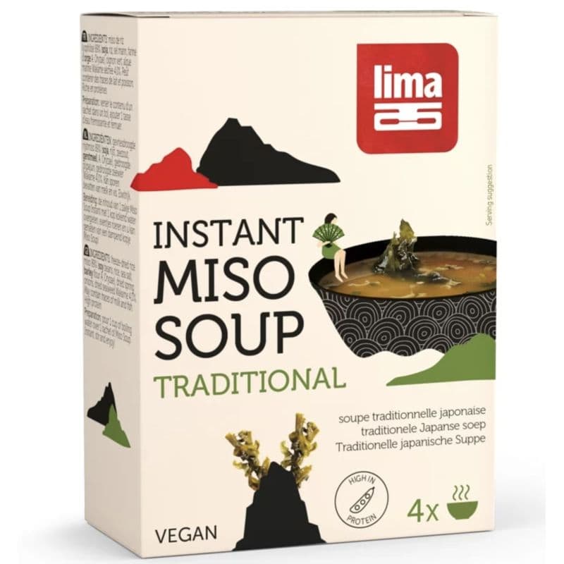 LIMA -- Instant miso soup  4x10g