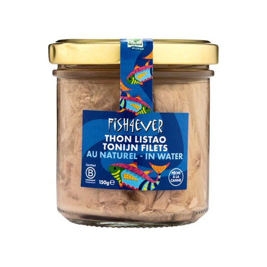 Filets de thon au naturel (en pot de verre) - 1