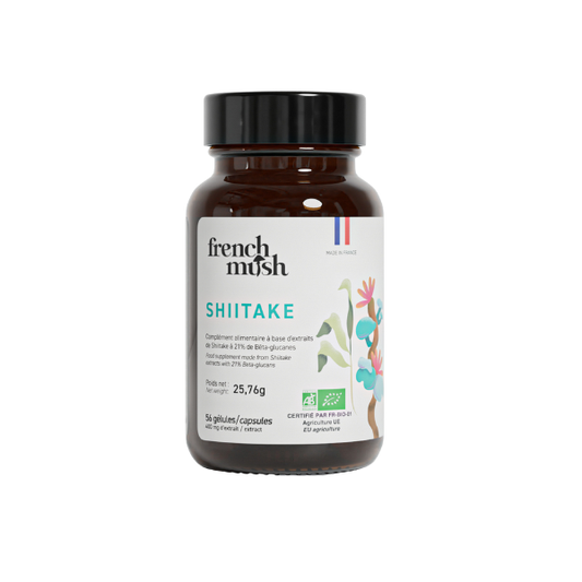 Le shiitaké bio (56 gélules) - 1