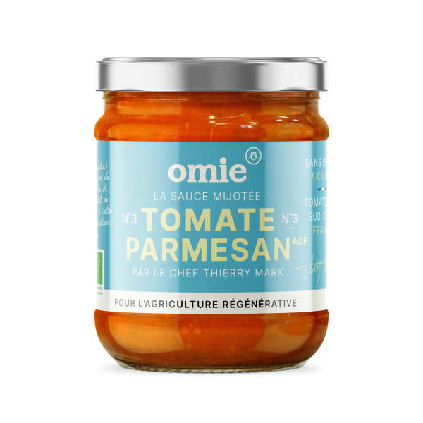 Sauce tomate parmesan bio (sans sucre ajouté) - 1