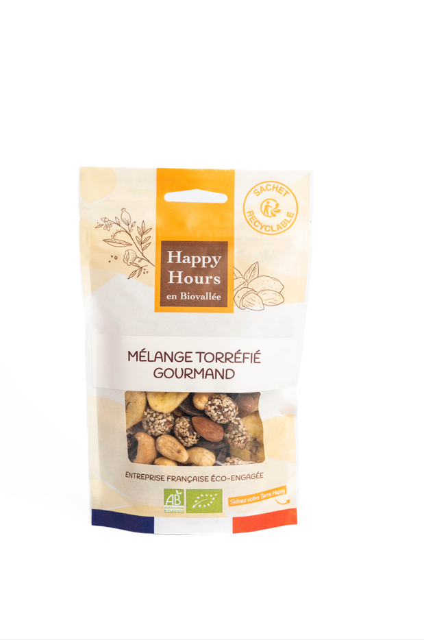 Happy Hours En Biovallée -- Sachet mélange torréfié gourmand bio - 115 g