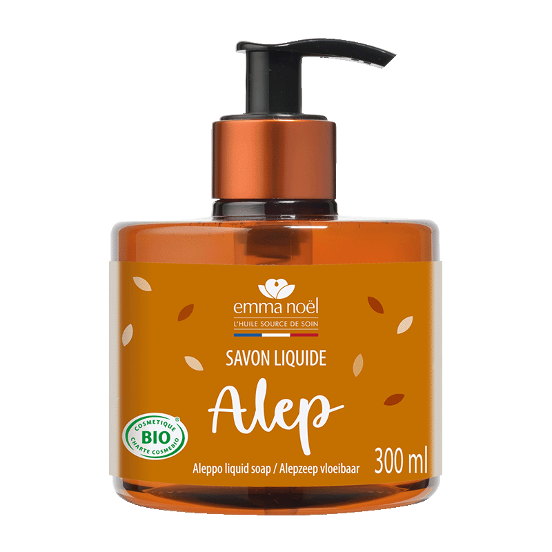 Emma Noël -- Savon alep bio liquide - 300 mL